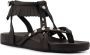 Isabel marant Leren Franje Enkelband Sandalen Black Dames - Thumbnail 2