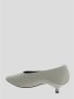 Isabel marant Leren Schoenen Ebisa White Dames - Thumbnail 3