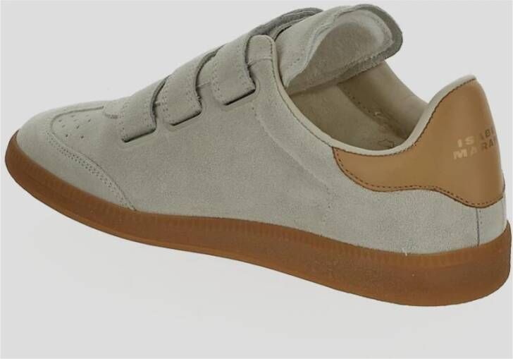 Isabel marant Leren Sneaker Schoen Beige Dames