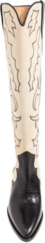 Isabel marant Liela cowboy laarzen Beige Dames