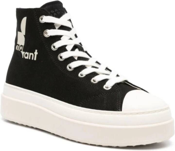 Isabel marant Logo High-Top Sneakers Black Dames