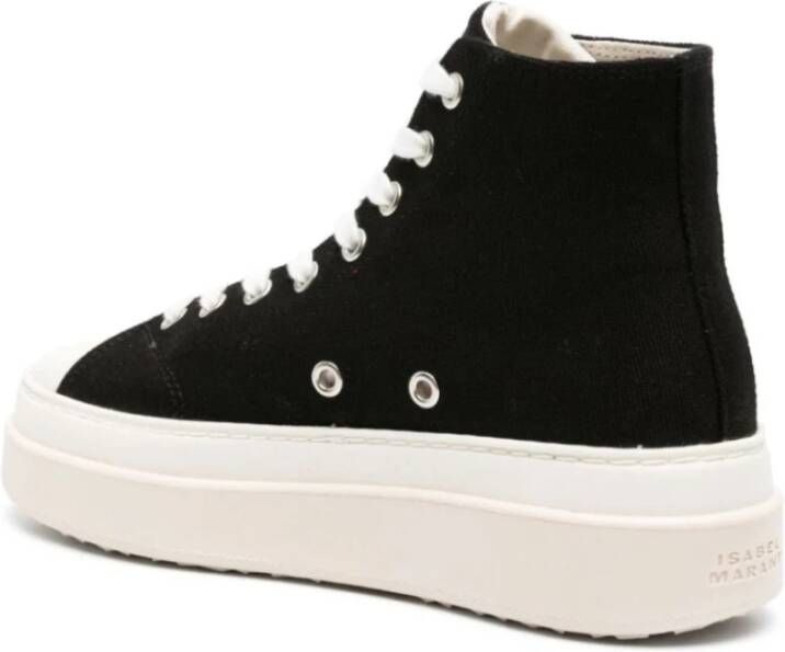 Isabel marant Logo High-Top Sneakers Black Dames