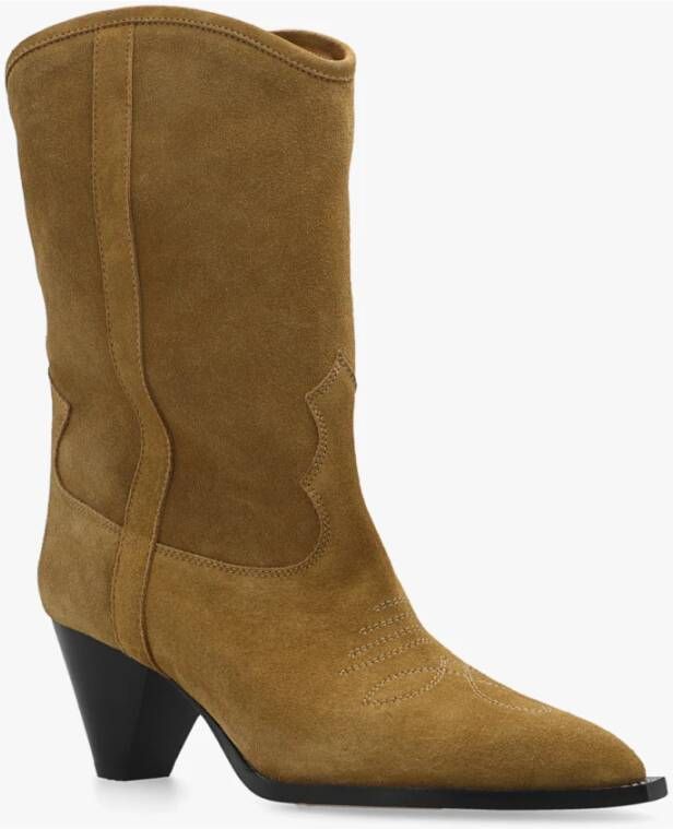 Isabel marant Luliette enkellaarsjes met hak Beige Dames