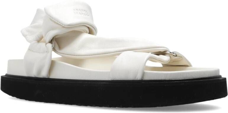 Isabel marant Naori sandalen White Dames