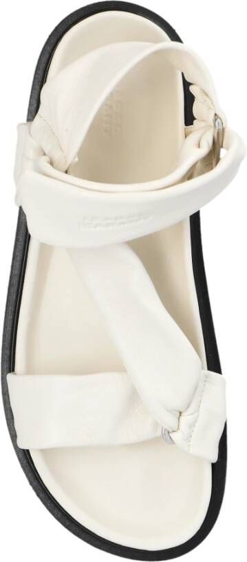 Isabel marant Naori sandalen White Dames