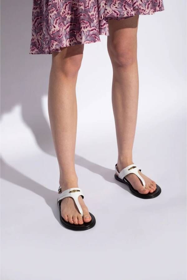 Isabel marant 'Nya' sandalen White Dames