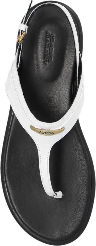 Isabel marant 'Nya' sandalen White Dames