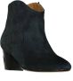 Isabel marant Boots & laarzen Boots Calf Velvet Leather in zwart - Thumbnail 4