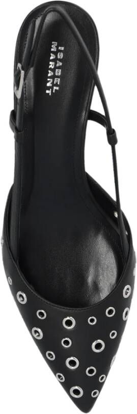 Isabel marant Pilia leren pumps Black Dames