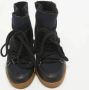 Isabel Marant Pre-owned Canvas boots Blue Dames - Thumbnail 3