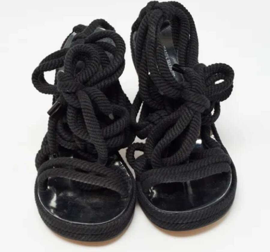 Isabel Marant Pre-owned Fabric sandals Black Dames