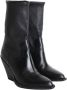 Isabel Marant Pre-owned Leather boots Black Dames - Thumbnail 2