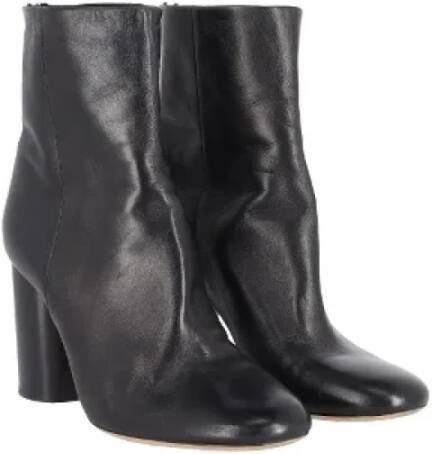 Isabel Marant Pre-owned Leather boots Black Dames