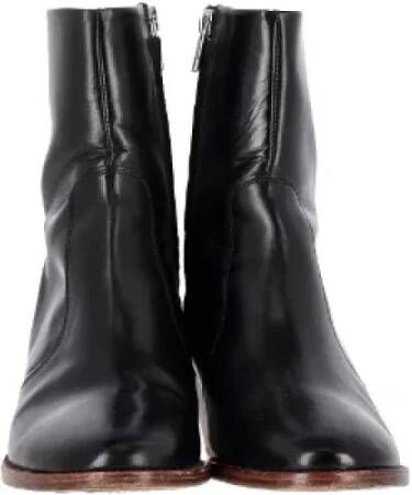 Isabel Marant Pre-owned Leather boots Black Dames