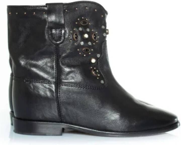 Isabel Marant Pre-owned Leather boots Black Dames