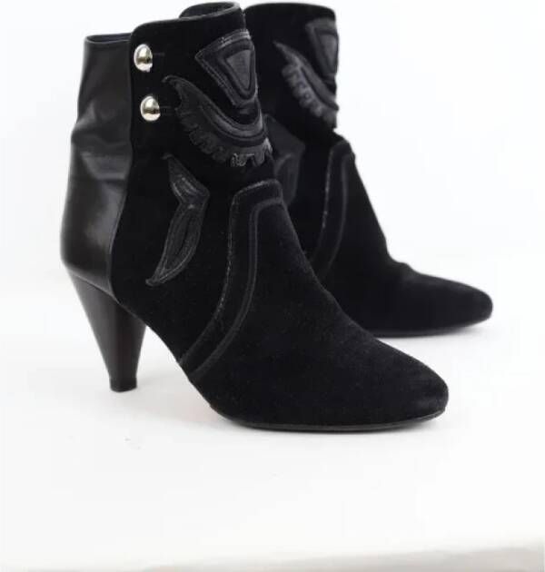 Isabel Marant Pre-owned Leather boots Black Dames