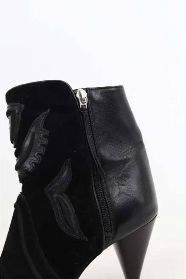 Isabel Marant Pre-owned Leather boots Black Dames