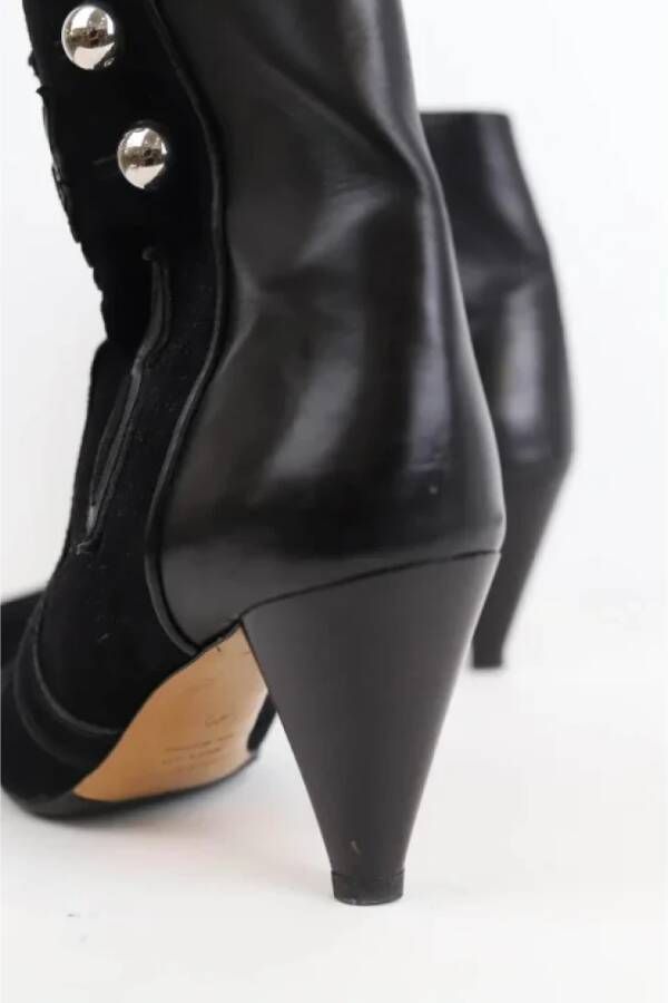 Isabel Marant Pre-owned Leather boots Black Dames