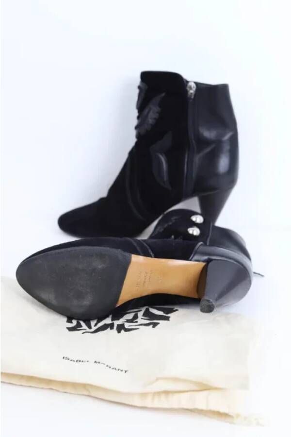 Isabel Marant Pre-owned Leather boots Black Dames