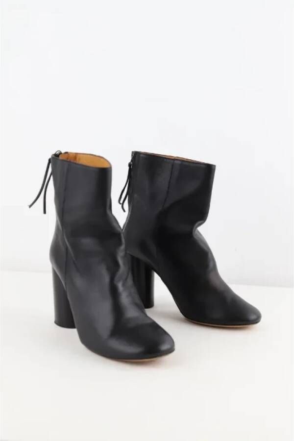 Isabel Marant Pre-owned Leather boots Black Dames