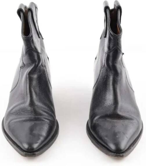 Isabel Marant Pre-owned Leather boots Black Dames