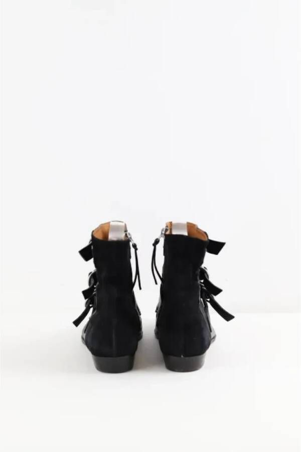 Isabel Marant Pre-owned Leather boots Black Dames