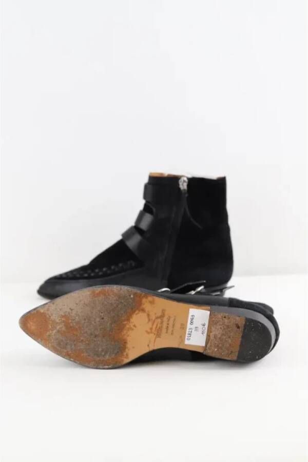 Isabel Marant Pre-owned Leather boots Black Dames