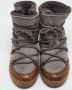 Isabel Marant Pre-owned Leather boots Brown Dames - Thumbnail 3