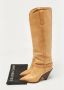 Isabel Marant Pre-owned Leather boots Brown Dames - Thumbnail 7