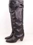 Isabel Marant Pre-owned Leather boots Brown Dames - Thumbnail 3