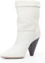 Isabel Marant Pre-owned Leather boots White Dames - Thumbnail 4