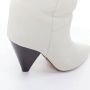 Isabel Marant Pre-owned Leather boots White Dames - Thumbnail 7