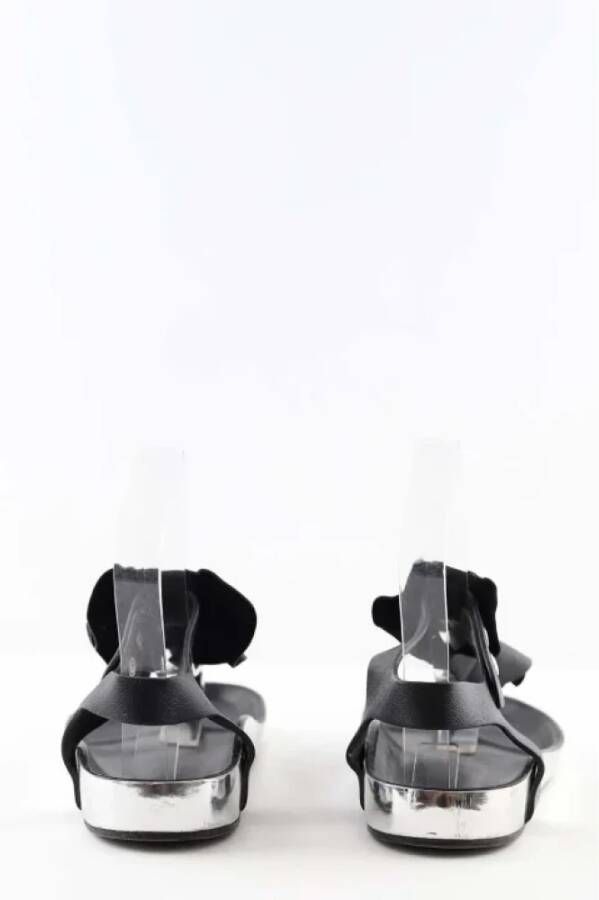 Isabel Marant Pre-owned Leather sandals Black Dames