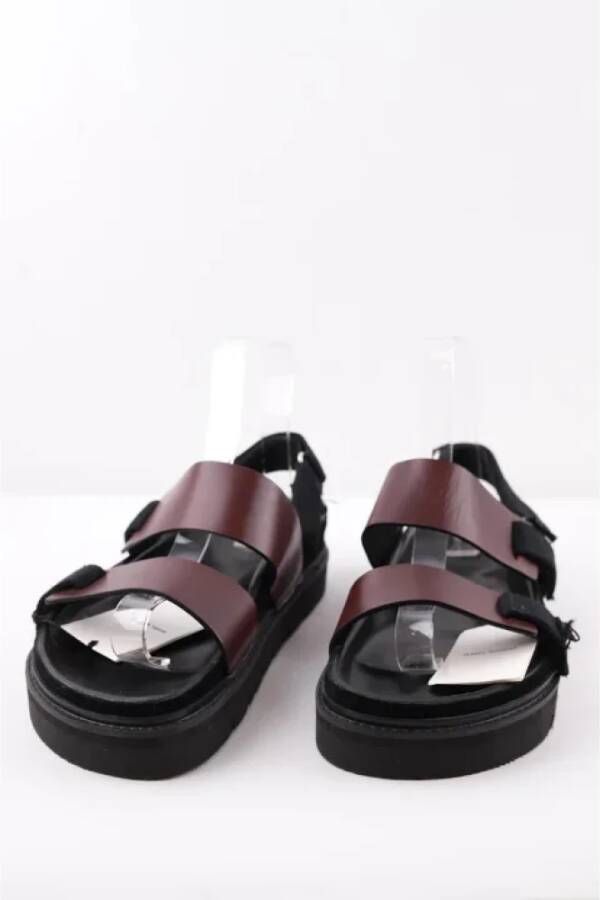 Isabel Marant Pre-owned Leather sandals Brown Heren