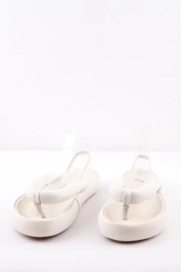 Isabel Marant Pre-owned Leather sandals White Dames