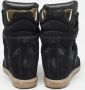 Isabel Marant Pre-owned Leather sneakers Black Dames - Thumbnail 5