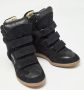 Isabel Marant Pre-owned Leather sneakers Black Dames - Thumbnail 4