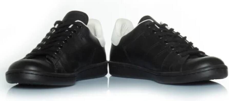 Isabel Marant Pre-owned Leather sneakers Black Dames