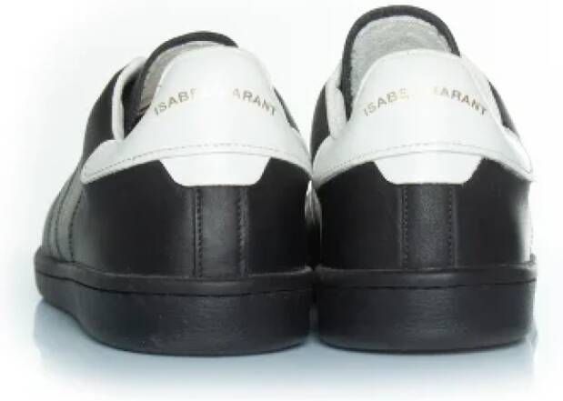 Isabel Marant Pre-owned Leather sneakers Black Dames