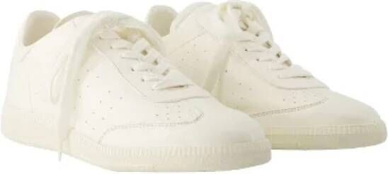 Isabel Marant Pre-owned Leather sneakers White Dames