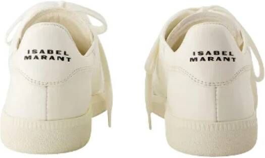 Isabel Marant Pre-owned Leather sneakers White Dames