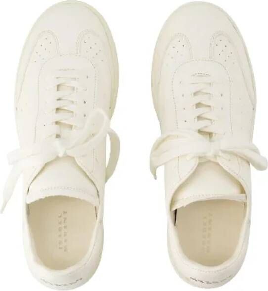 Isabel Marant Pre-owned Leather sneakers White Dames