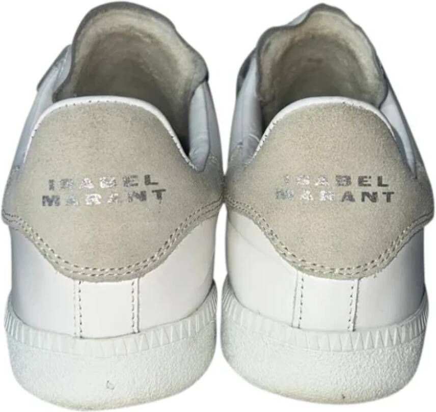 Isabel Marant Pre-owned Leather sneakers White Dames