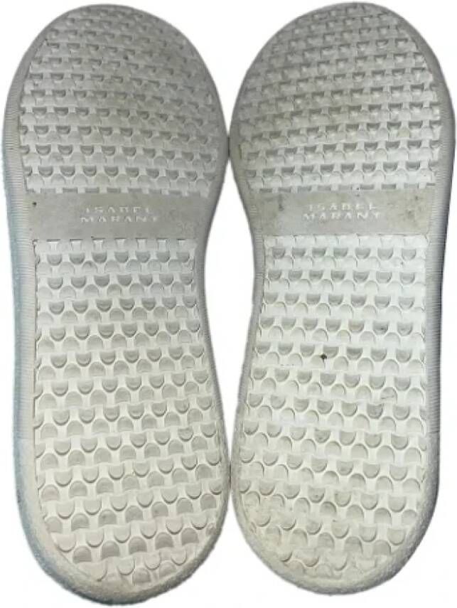 Isabel Marant Pre-owned Leather sneakers White Dames