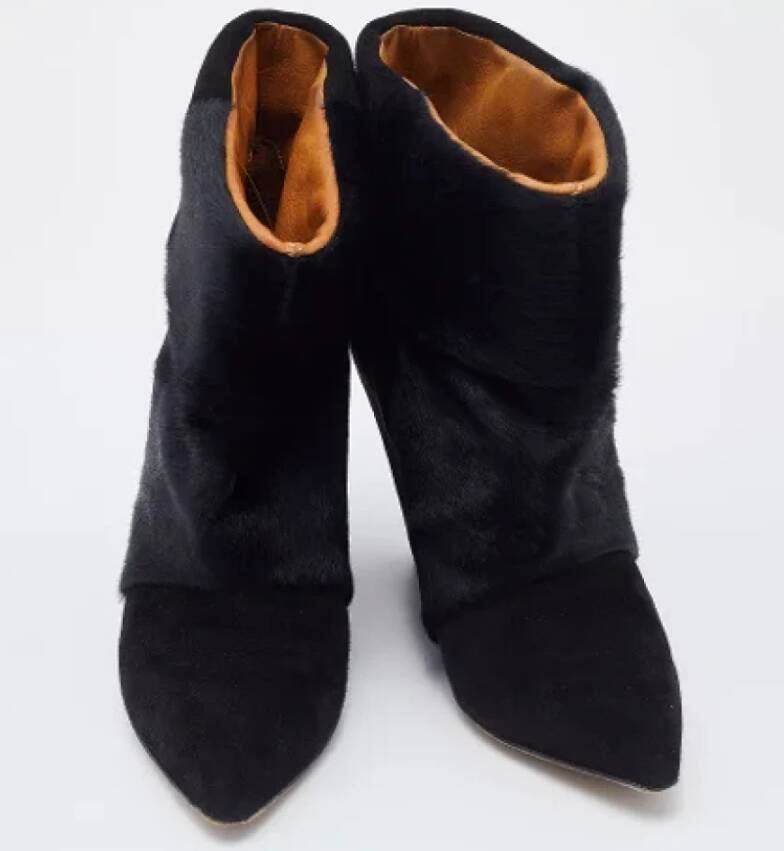 Isabel Marant Pre-owned Suede boots Black Dames