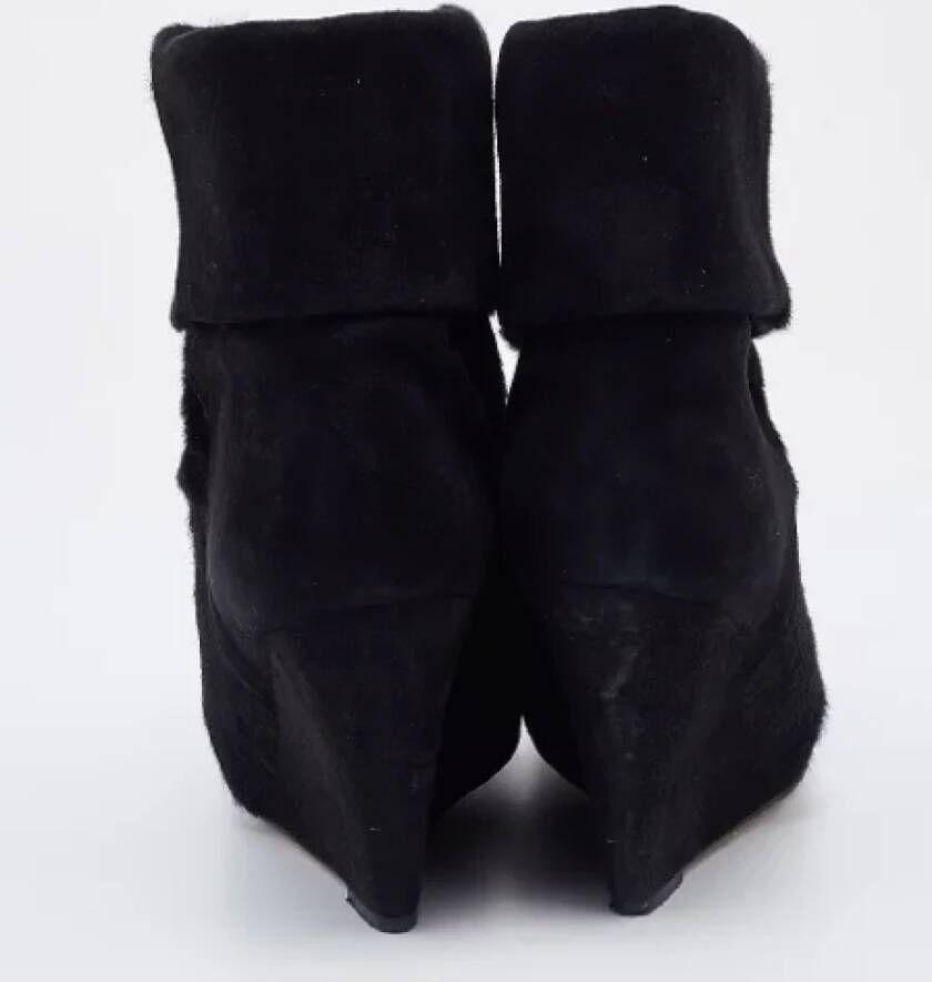 Isabel Marant Pre-owned Suede boots Black Dames