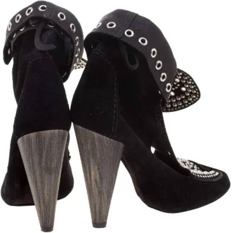 Isabel Marant Pre-owned Suede boots Black Dames