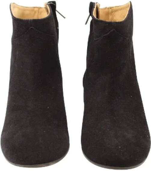 Isabel Marant Pre-owned Suede boots Black Dames