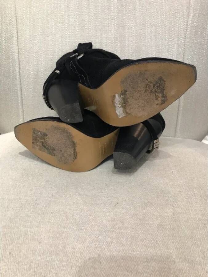 Isabel Marant Pre-owned Suede boots Black Dames