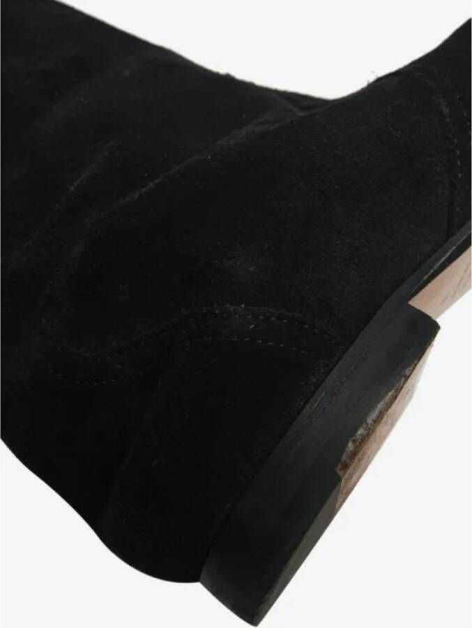 Isabel Marant Pre-owned Suede boots Black Dames